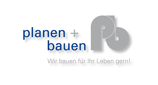 Logo der Firma planen + bauen